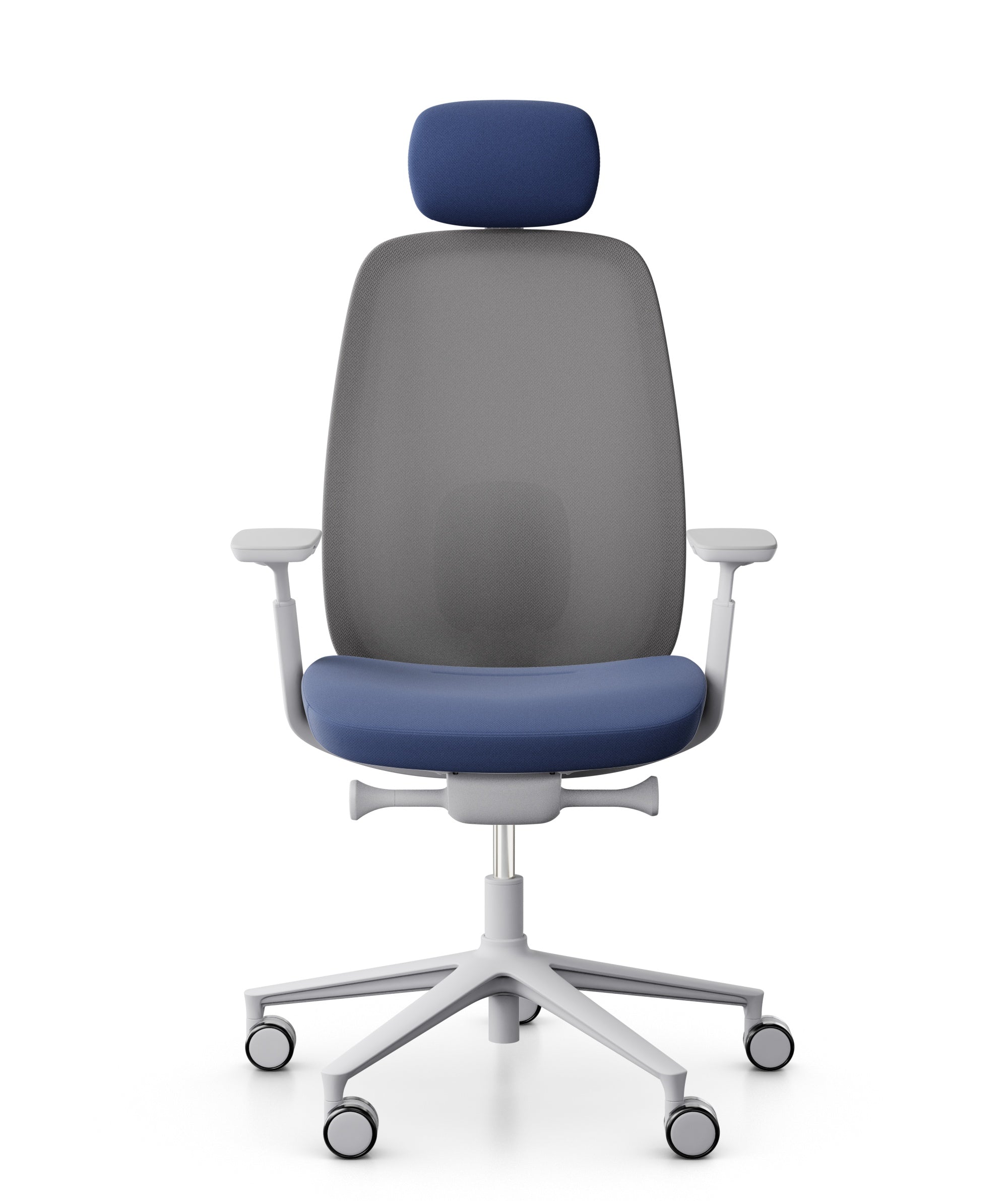 White Ritmo Chair with Headrest