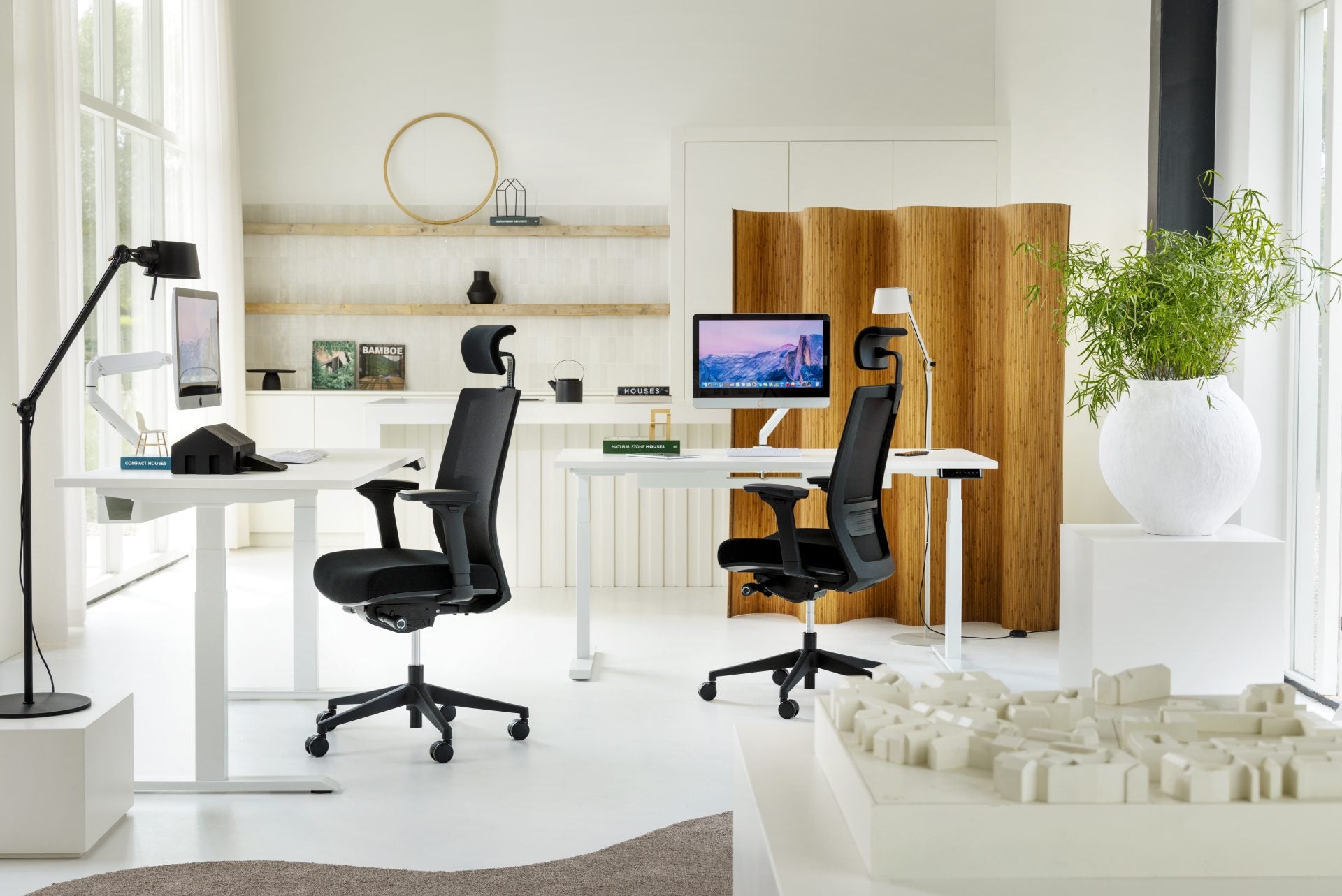 Silla Aire con reposacabezas de Gonos