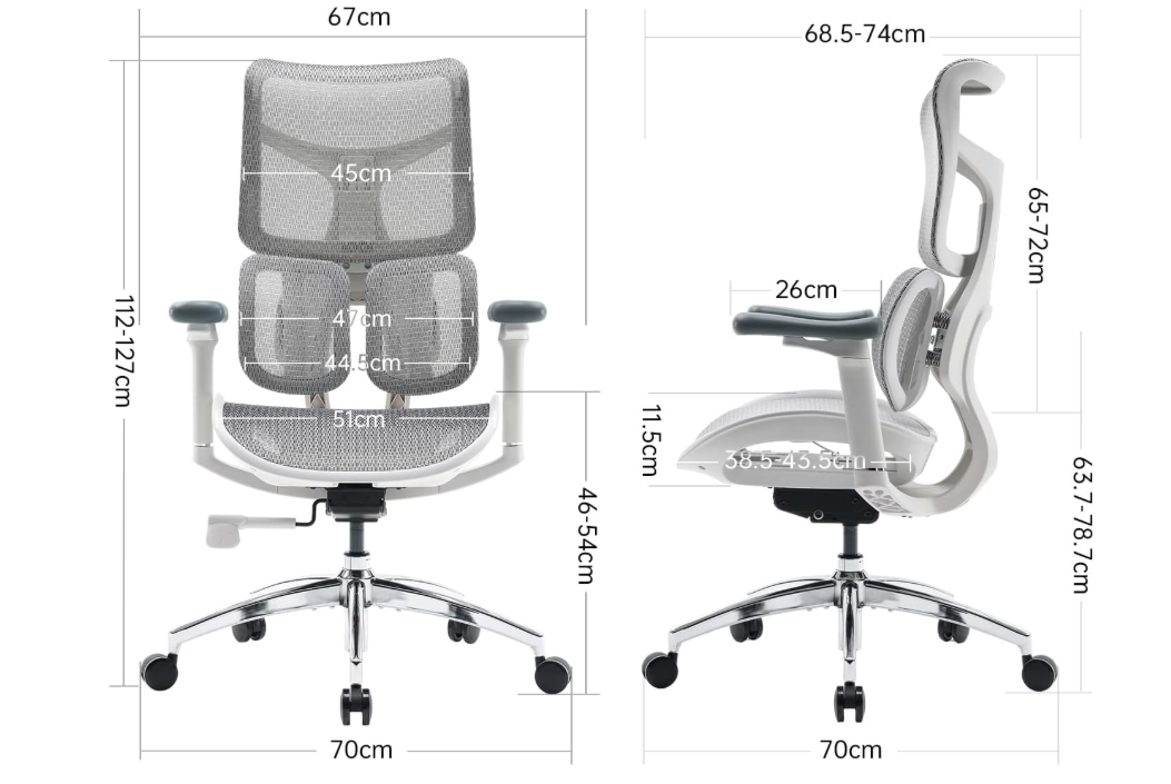 Silla Doro S300 Pro blanca