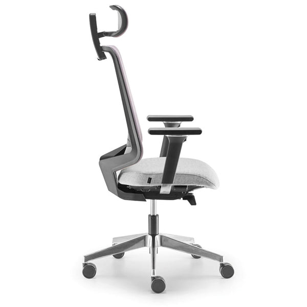 Ergonomic Office Chair with Headrest O2K by Ergonomika