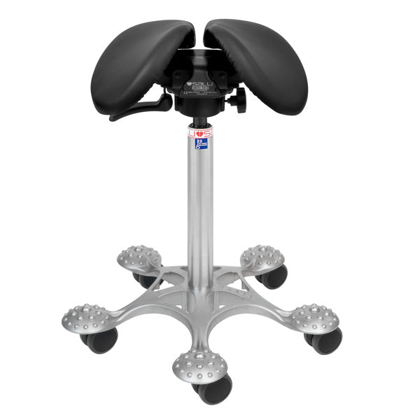 SALLI SwingFit Ergonomic Stool | Black