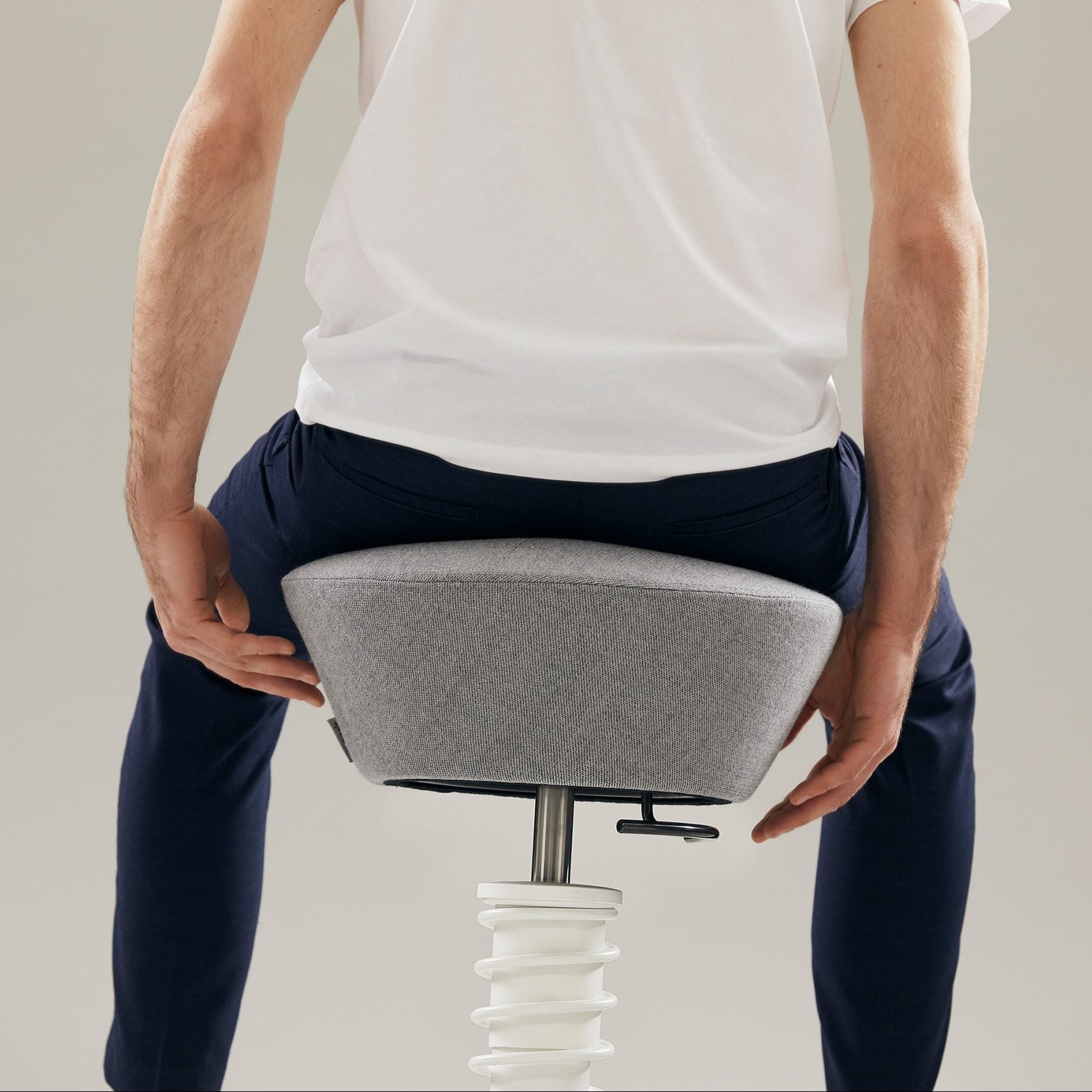 SWOPPER Office Stool by Aeris | Pink