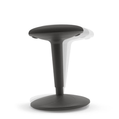 Conga ergonomic stool by Gonos | Black
