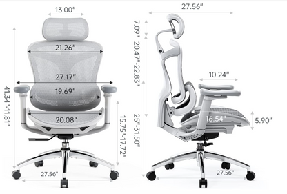 Silla Doro C300 Pro blanca