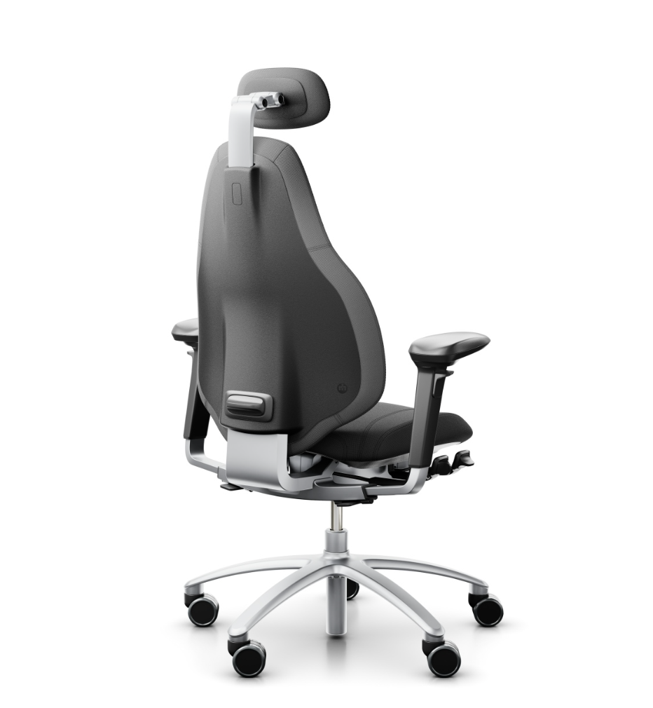 Cadira Escriptori Mereo Headrest de RH | Gris