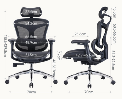 Silla Doro C300 Pro negra