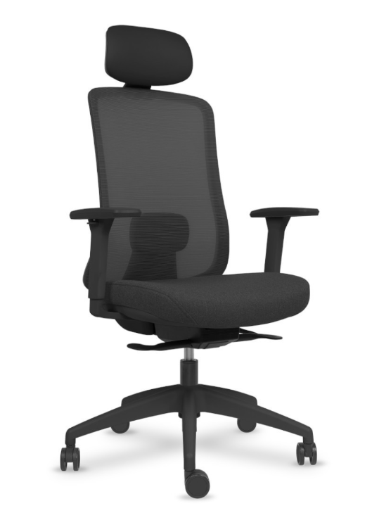 Silla Terra Negra con cabezal