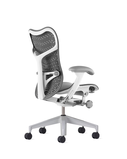 Cadira Oficina Ergonòmica MIRRA 2 BUTTERFLY de Herman Miller | Blanca