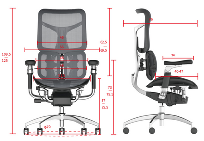 Silla Doro S300 Pro negra