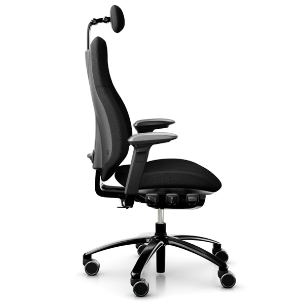 Cadira Escriptori Mereo Headrest de RH | Negre