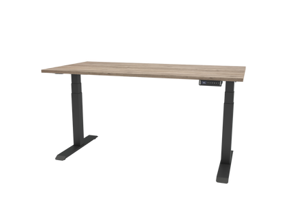 Estructura para mesa elevable de Gonos | Negro | Cuadrado