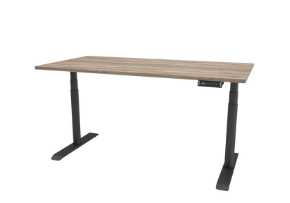 Estructura para mesa elevable de Gonos | Negro | Redondo