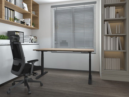 Estructura para mesa elevable de Gonos | Negro | Rectangular