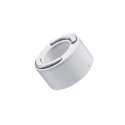 TheraFace Hot and Cold Rings Set for Facial Therapy | White