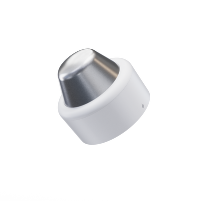 TheraFace Hot and Cold Rings Set for Facial Therapy | White