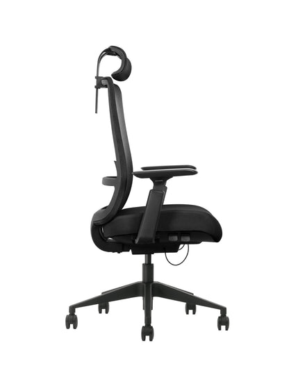 Silla de oficina ergonómica con reposacabezas Vento de Gonos