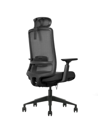 Silla de oficina ergonómica con reposacabezas Vento de Gonos