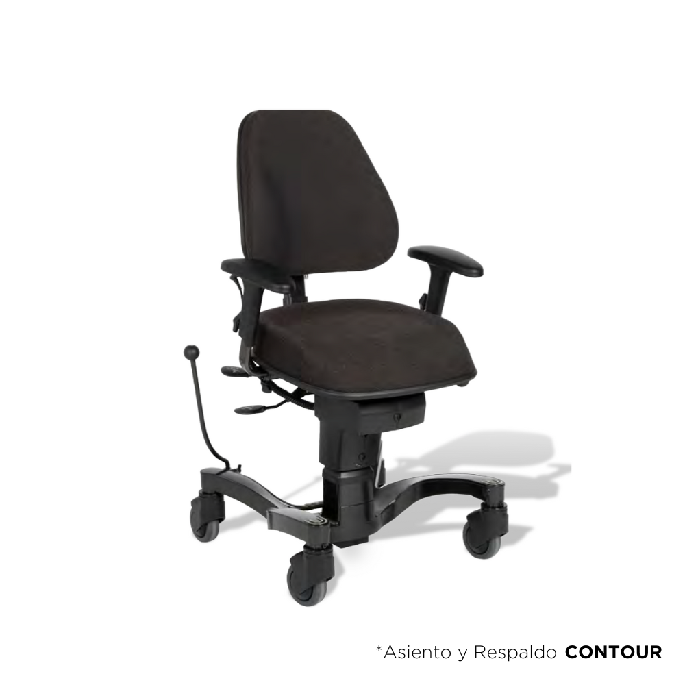 silla ergonómica para personas mayores