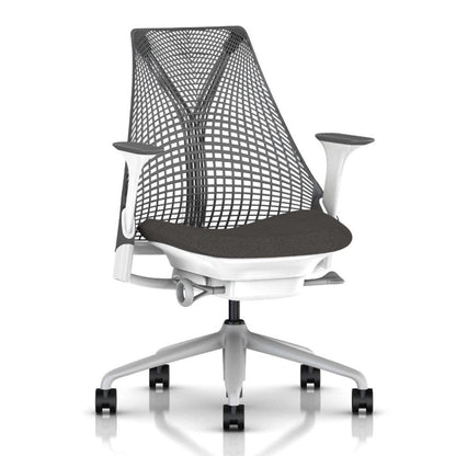 silla escritorio sayl herman miller gris