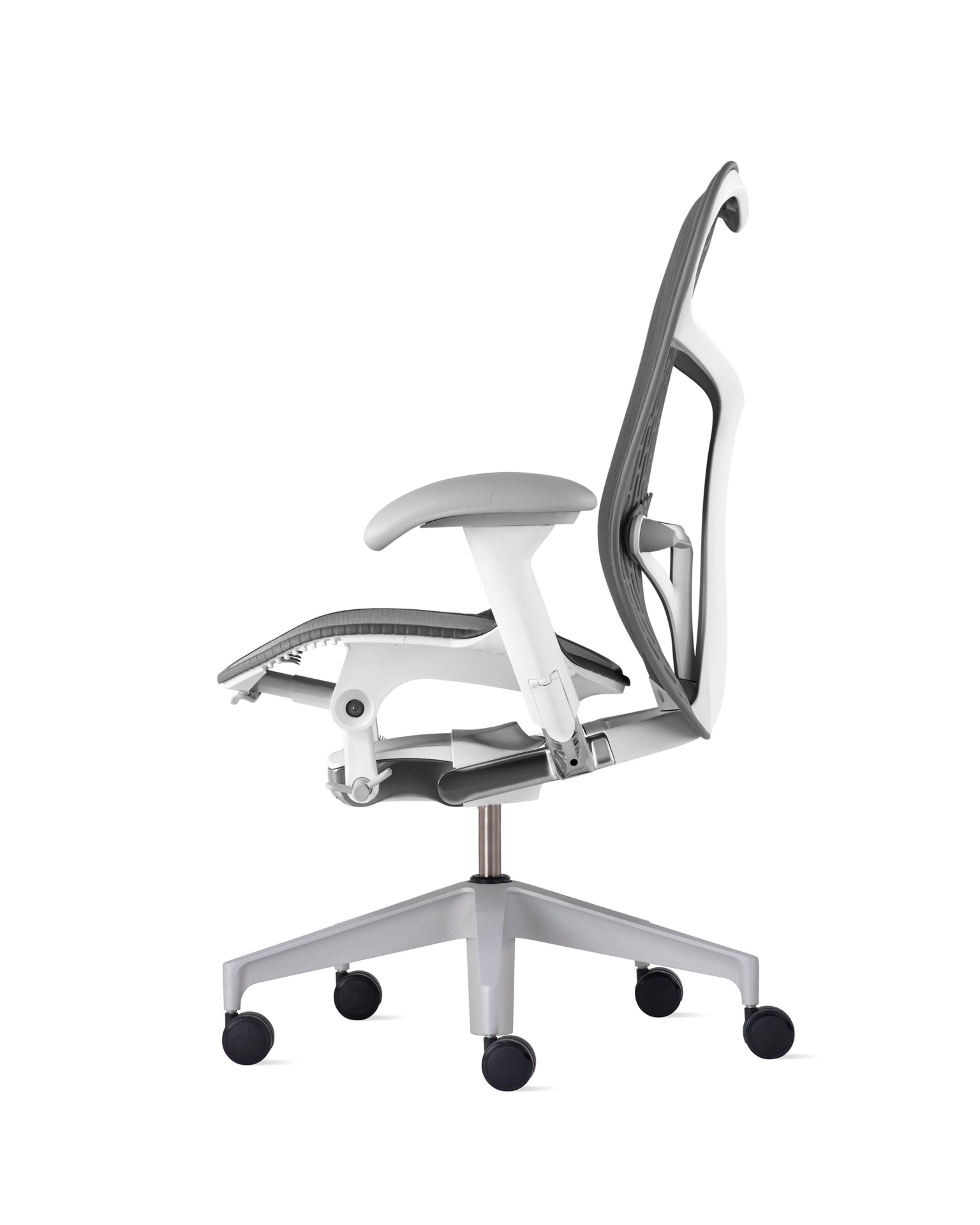 Cadira Oficina Ergonòmica MIRRA 2 BUTTERFLY de Herman Miller | Blanca