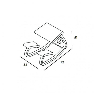 Cadira Escriptori Ergonòmica VARIABLE PLUS de Varier