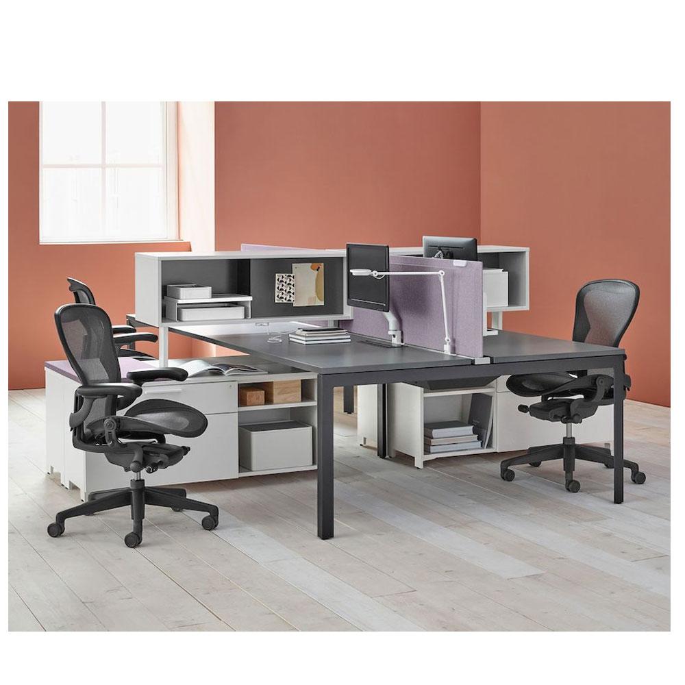 Cadira Oficina Ergonòmica AERON d'Herman Miller | Grafit | Talla B