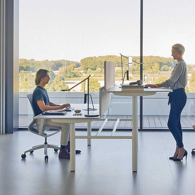 Sedus SE:MOTION Ergonomic Desk Chair | Light Grey