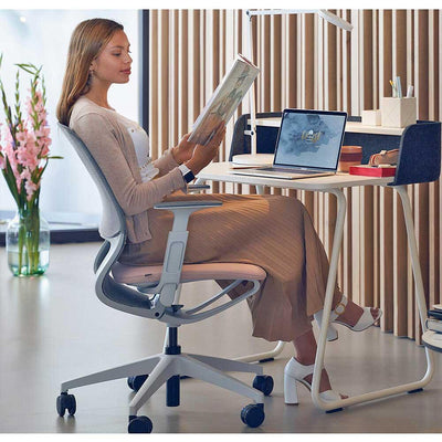 Sedus SE:MOTION Ergonomic Desk Chair | Light Grey