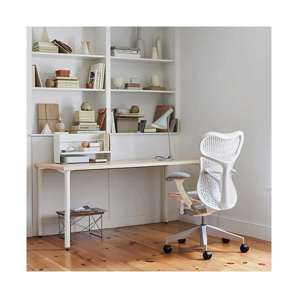 Cadira Oficina Ergonòmica MIRRA 2 BUTTERFLY de Herman Miller | Blanca